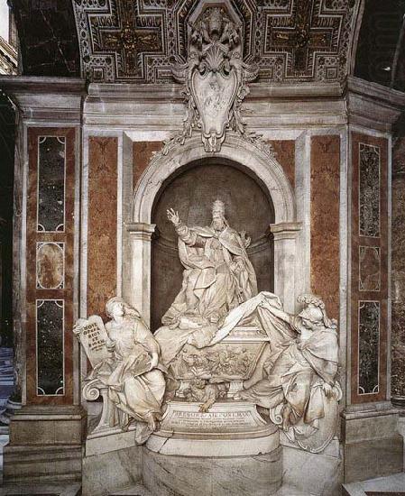 Tomb of Gregory XIII, unknow artist